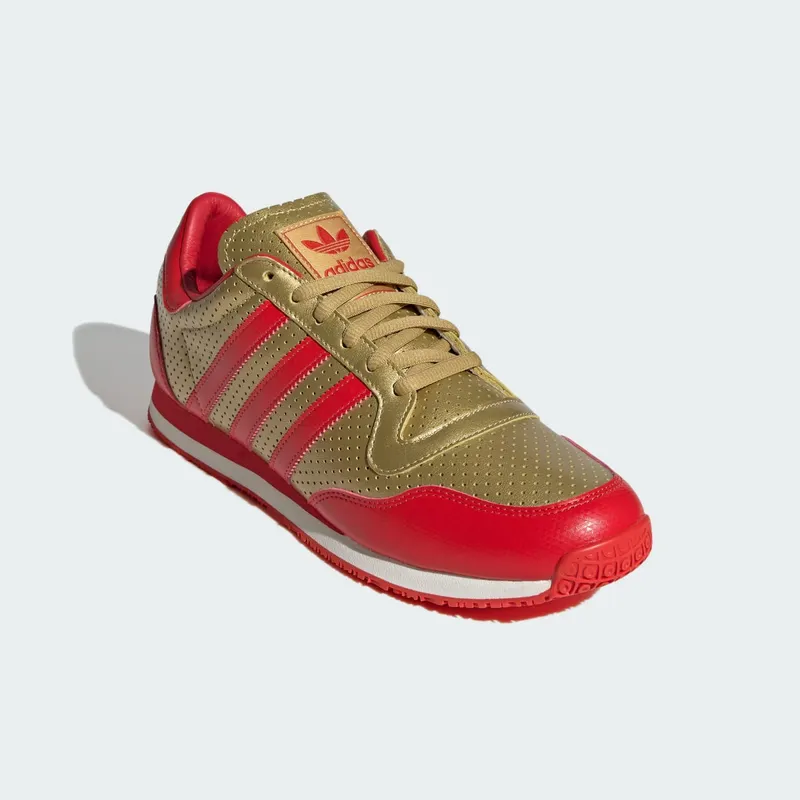 Adidas Galaxy OG Gold Metallic / Red / Off White (JR5695)