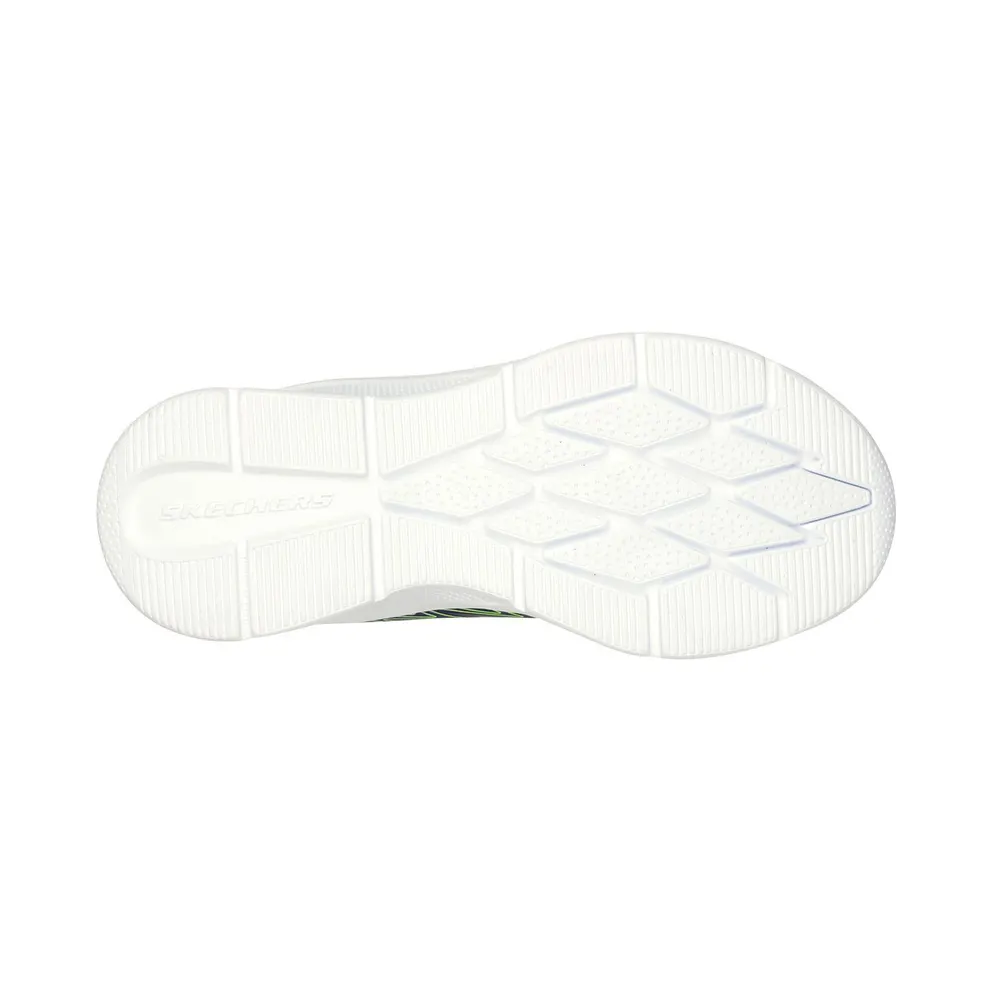 Skechers Microspec – Texlor Sneaker Marine/Limoen