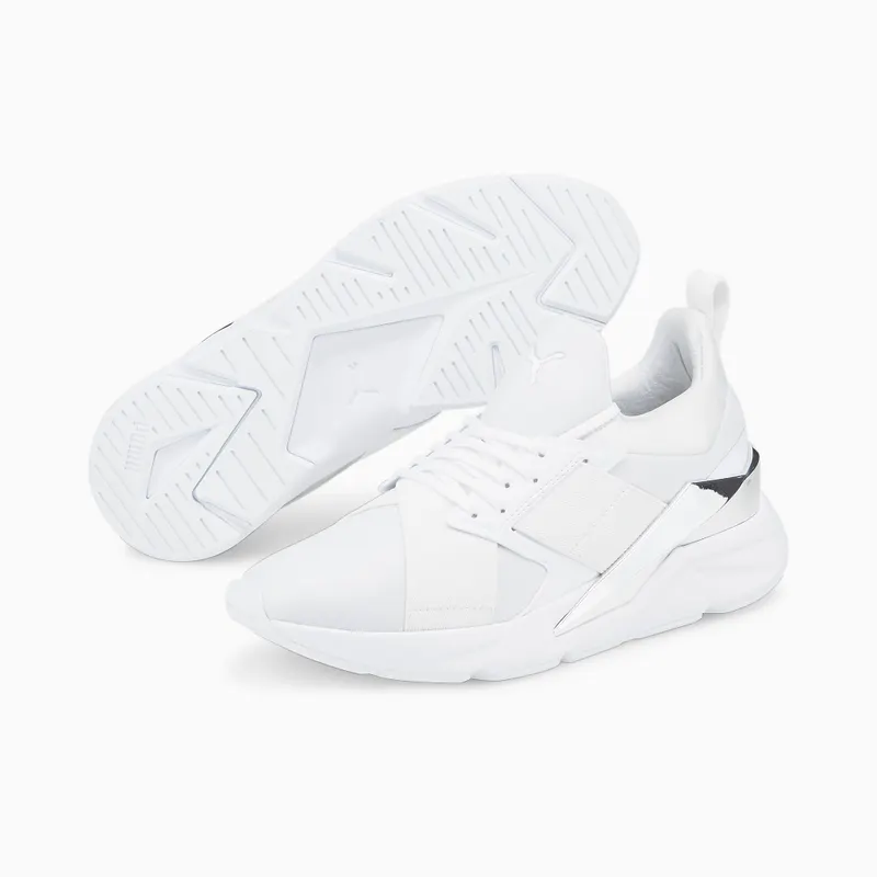 PUMA Muse X5 Metal Women’ White/Silver (383954-02)