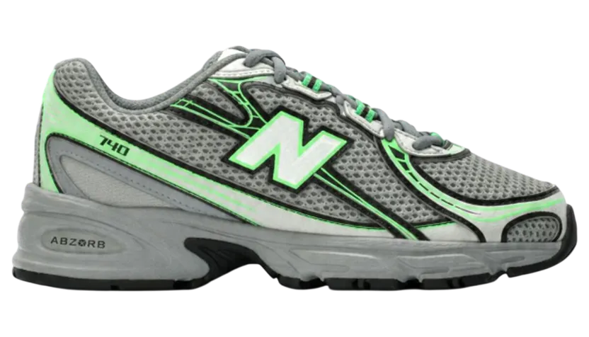 New Balance 740 Slate Grey Green (GS), 36 (GR740ZGL)