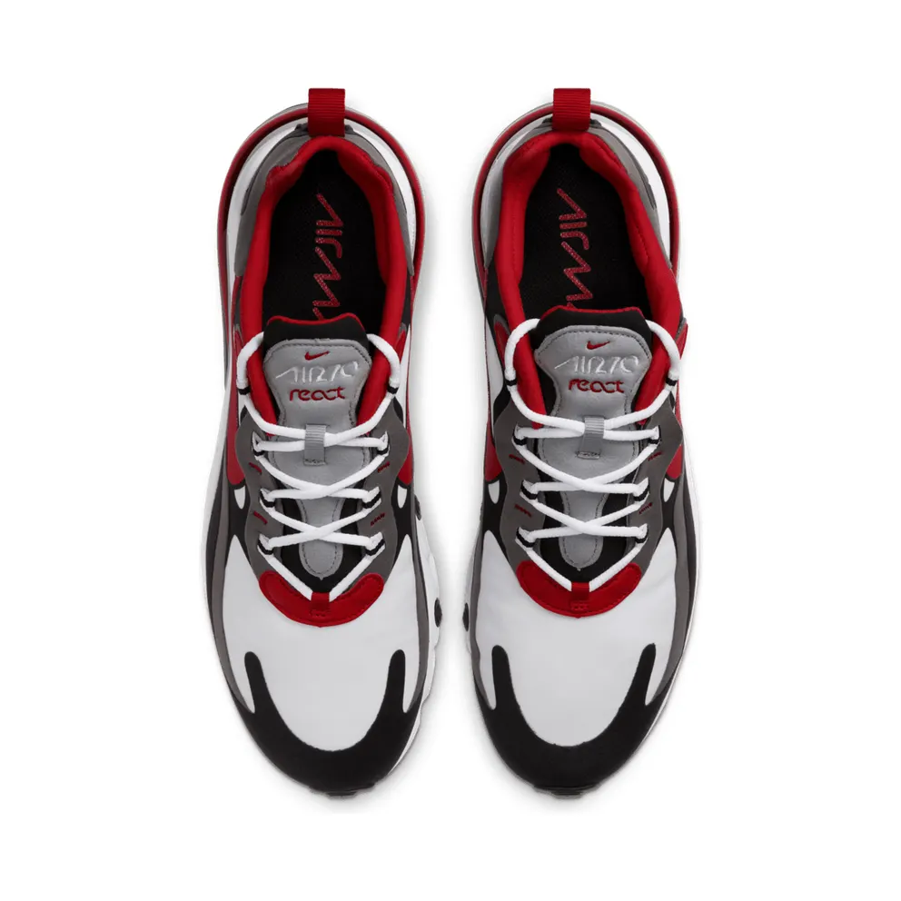 Nike Air Max 270 React Black Iron Grey University Red Black/White-Iron Grey-University Red (CI3866-002)