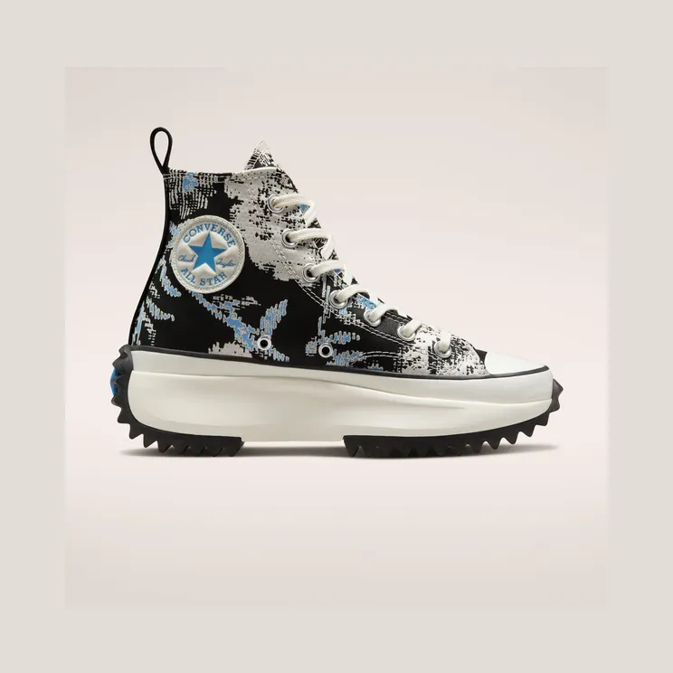 Converse Hybrid Floral Run Star Hike University Blue/zwart/egret (171398C)