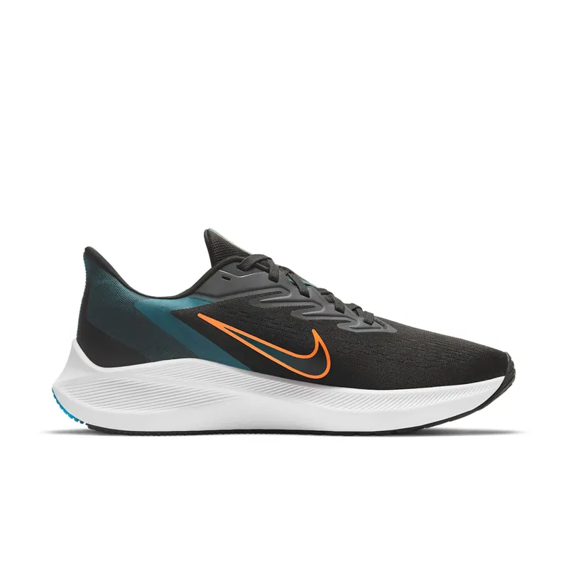Nike Air Zoom Winflo 7 Black Atomic Orange (CJ0291-013)