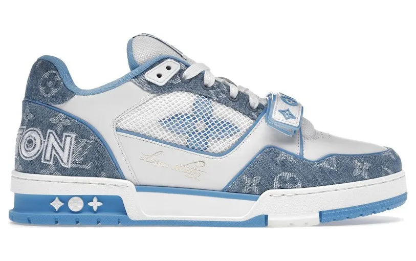 Louis Vuitton Trainer Monogram Denim (1A9ZIH/1A9ZI6) (2)