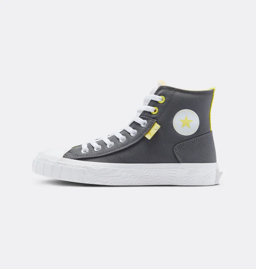 Converse Chuck Taylor Alt Star Edge Glow Iron Grey/laser Lemon/wit