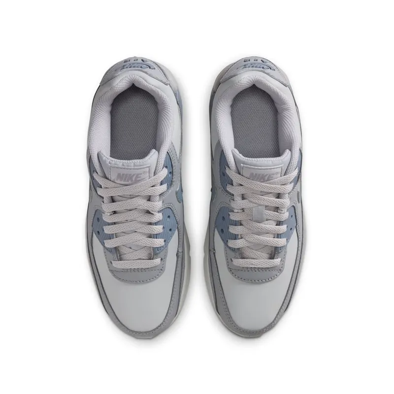 Nike Air Max 90 LTR Wolf Grey Stealth Armory Blue (CD6864-032)