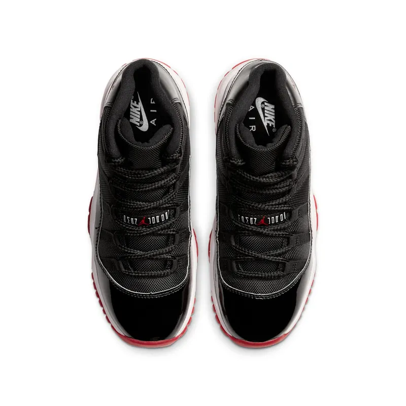 Air Jordan Nike AJ XI 11 Retro ‘Playoffs Bred’ (GS) (2019) (378038-061)