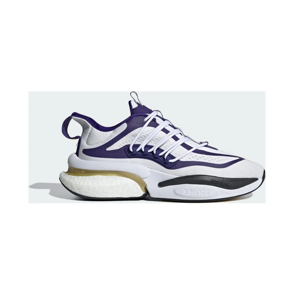 adidas Washington Alphaboost V1 Cloud White Team College Purple Core Black (IE1036)