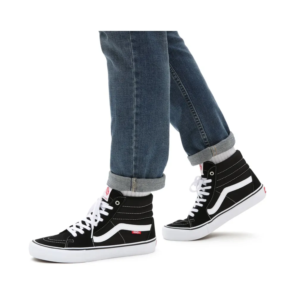 Vans Sk8-Hi Pro Black White Black/White (VN000VHGY28)