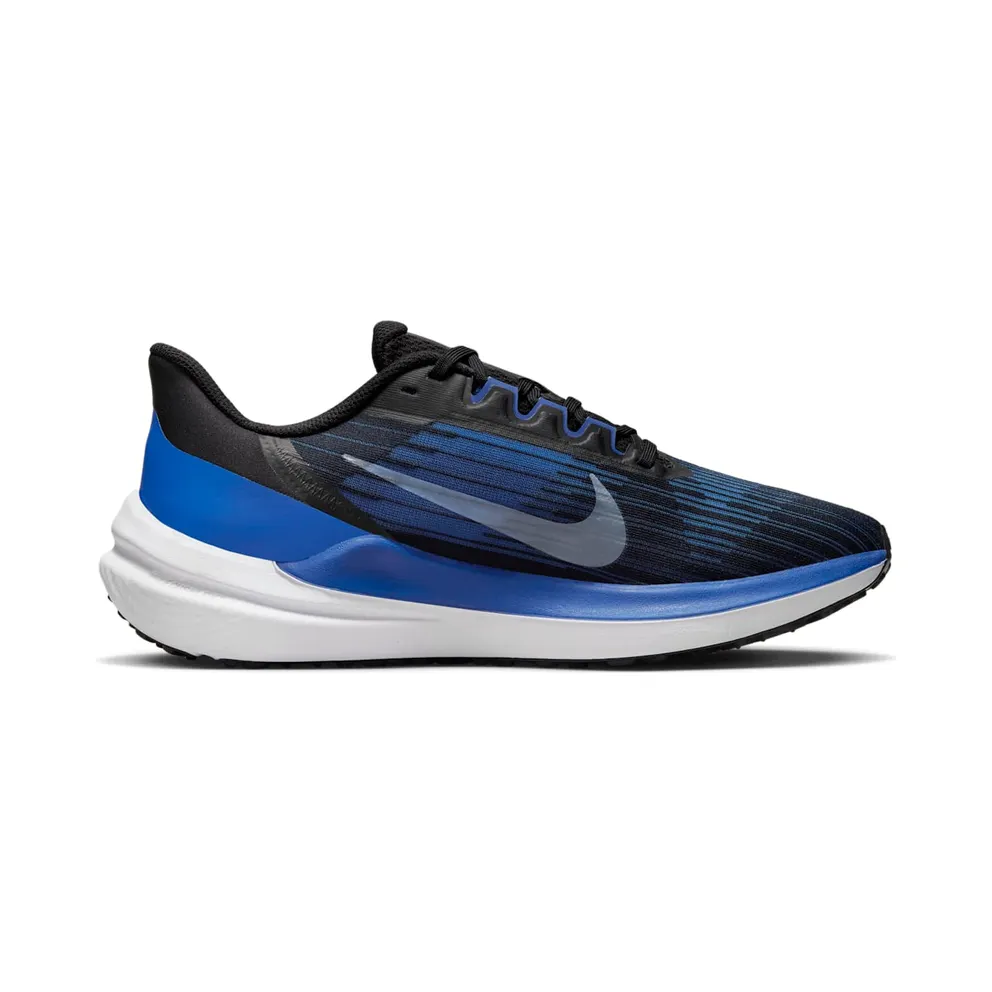 Nike Air Winflo 9 “Black / Old Royal / Racer Blue / White” (DD6203-004)