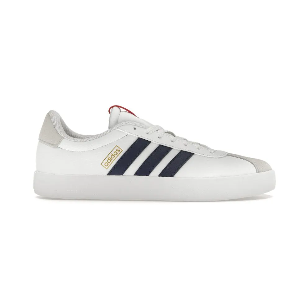 adidas Vl Court 3.0 Cloud White Dark Blue Better Scarlet (ID6287)