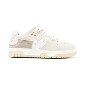 Acne Studios Wildleder-Sneakers mit Knitteroptik “White” (AD0701)