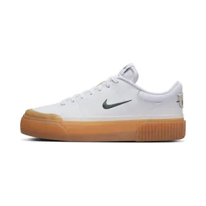 Nike Court Legacy Lift “White / Gum Yellow / Sail / Vintage Green” (FV5526-100)