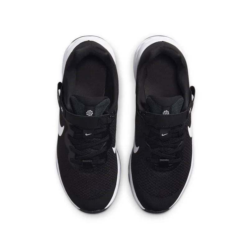 Nike Revolution 6 FlyEase Older Kids’ Easy On/Off Road Running Black 50% Sustainable Materials (DD1113-003)