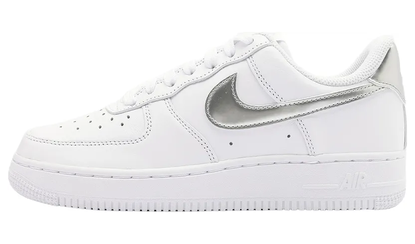 Nike Air Force 1 White/Metallic Silver (IV5102-100)