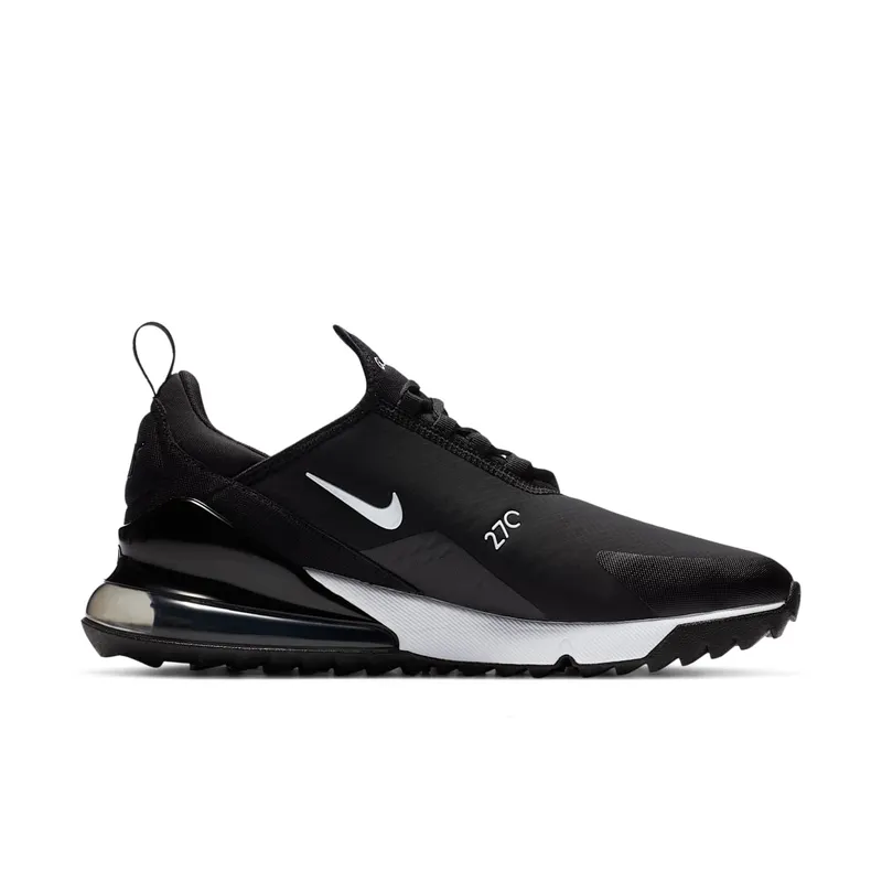 Nike Air Max 270 Golf Black White Black/Hot Punch-White (CK6483-001)