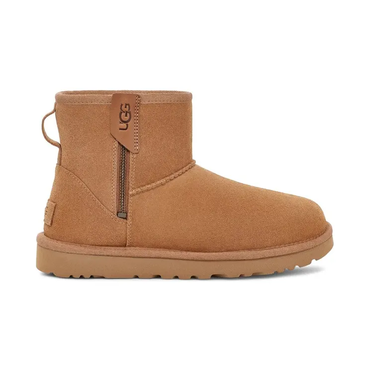 UGG Classic Mini Bailey Zip Boot Chestnut (1151230-CHE)