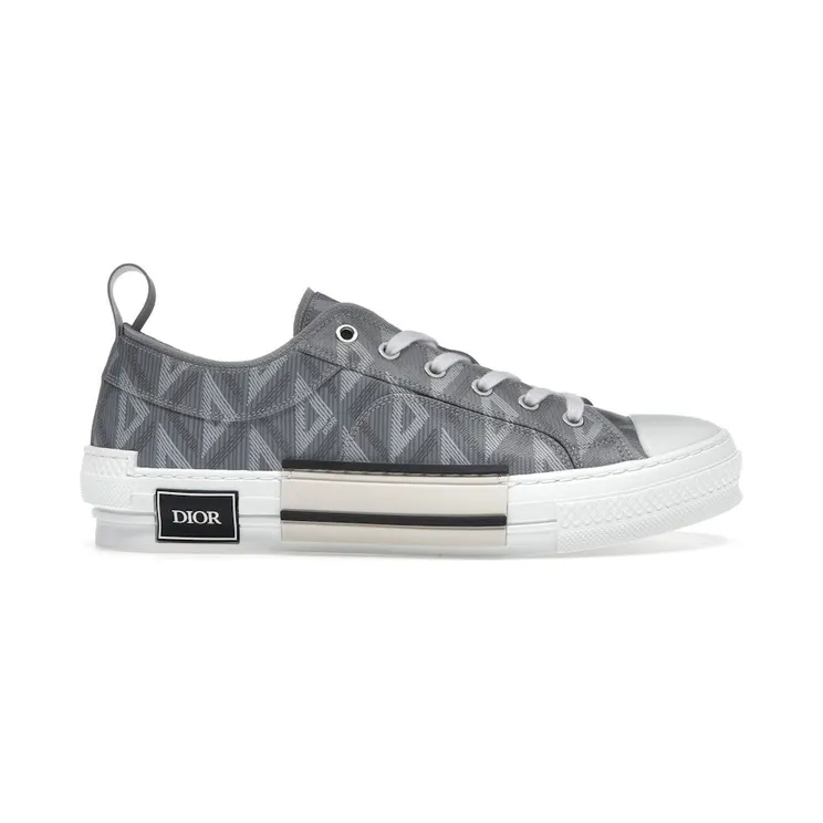 Dior B23 Low Top Gray CD Diamond (3SN249ZPP_H868)