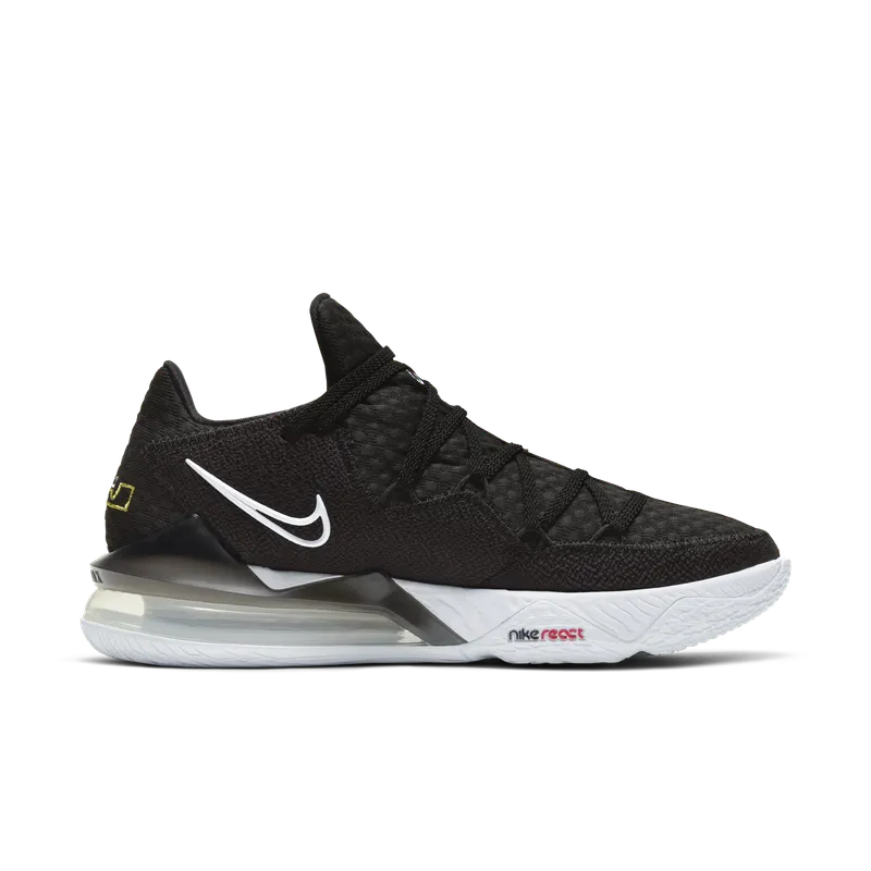 Nike LeBron 17 Low Black White Black/White-Multi-Color (CD5007-002)
