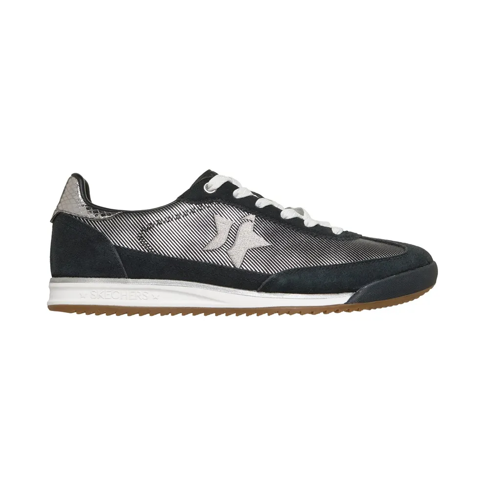 Skechers SKX 92 – Perfectly Shimmered Sneaker Black/Silver