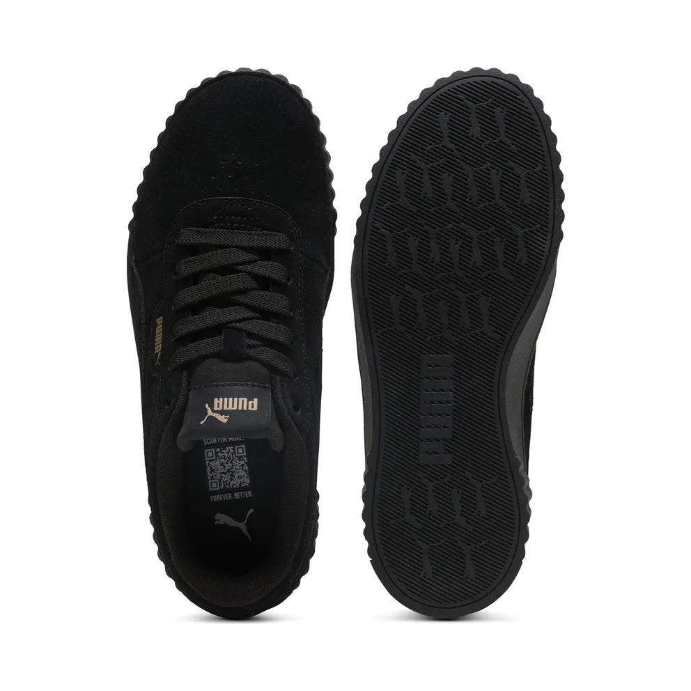 Puma Carina 3.0 Suede “Puma Black / Puma Gold” (400721_01)