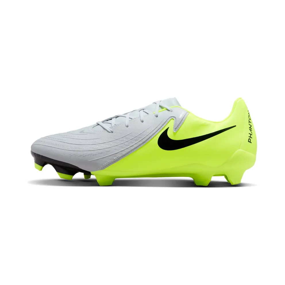 Nike Phantom GX 2 Academy FG/MG Metallic Silver Volt Black (FD6723-003)