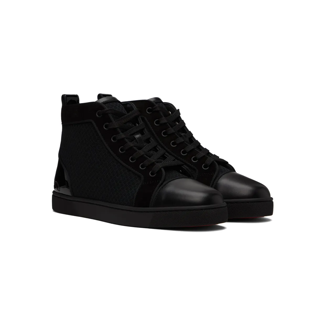 Christian Louboutin Black Fun Louis Sneakers (3220713) (4)