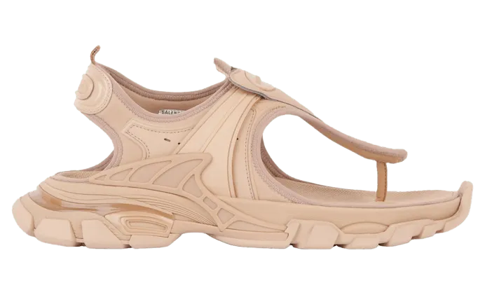 Balenciaga Track Thong Sandal Beige (W) (618089W2PA19700)