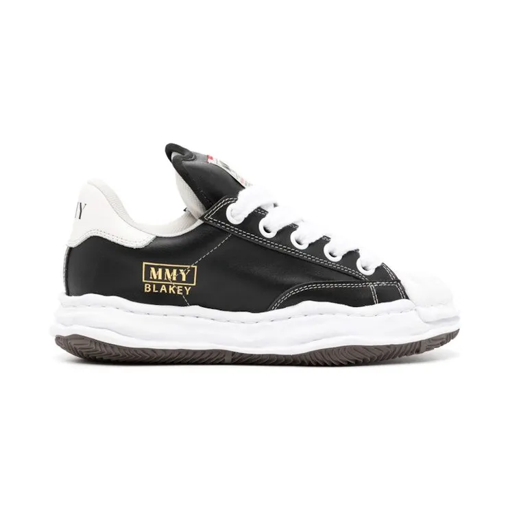 Maison Mihara Yasuhiro Blakey Puffer OG Sole Leather Black White (A12FW723)