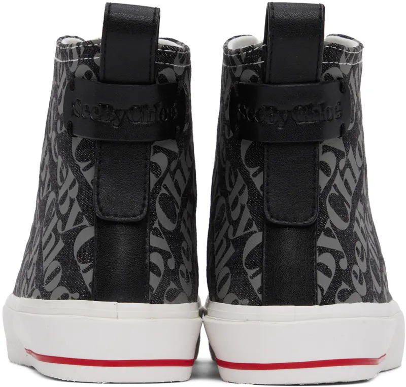 See by Chloé Black & Gray Aryana (SB37111A 16130)