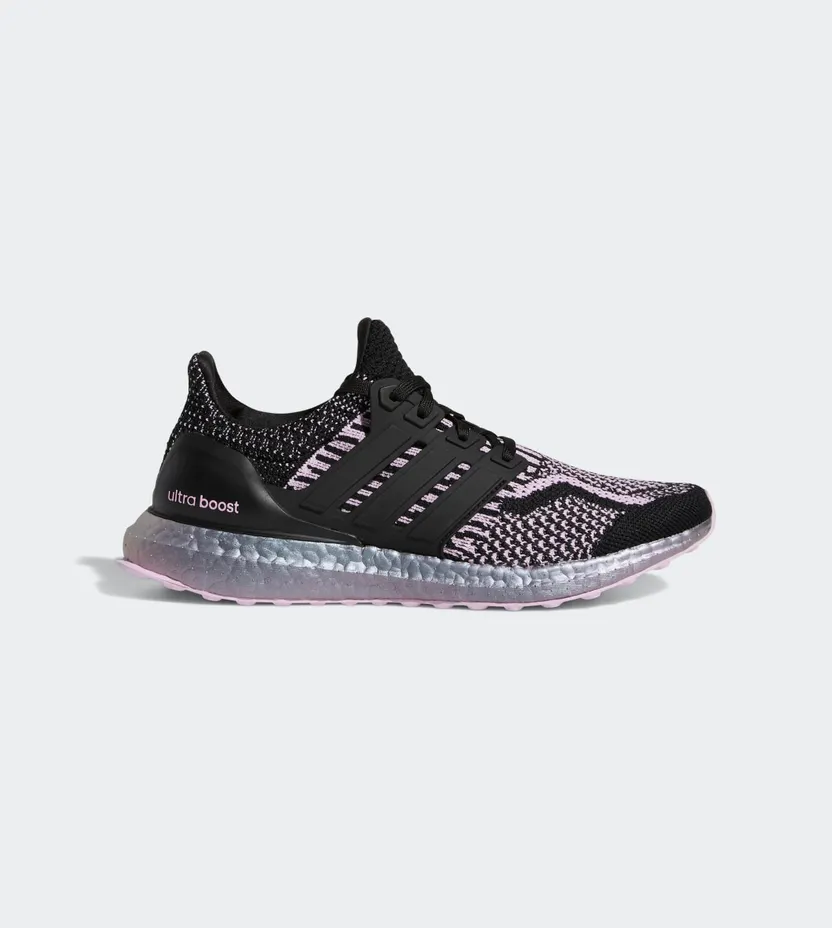adidas Ultraboost 5.0 DNA Running Sportswear Lifestyle Core Black / Almost Pink / Bliss Lilac (HP2477)
