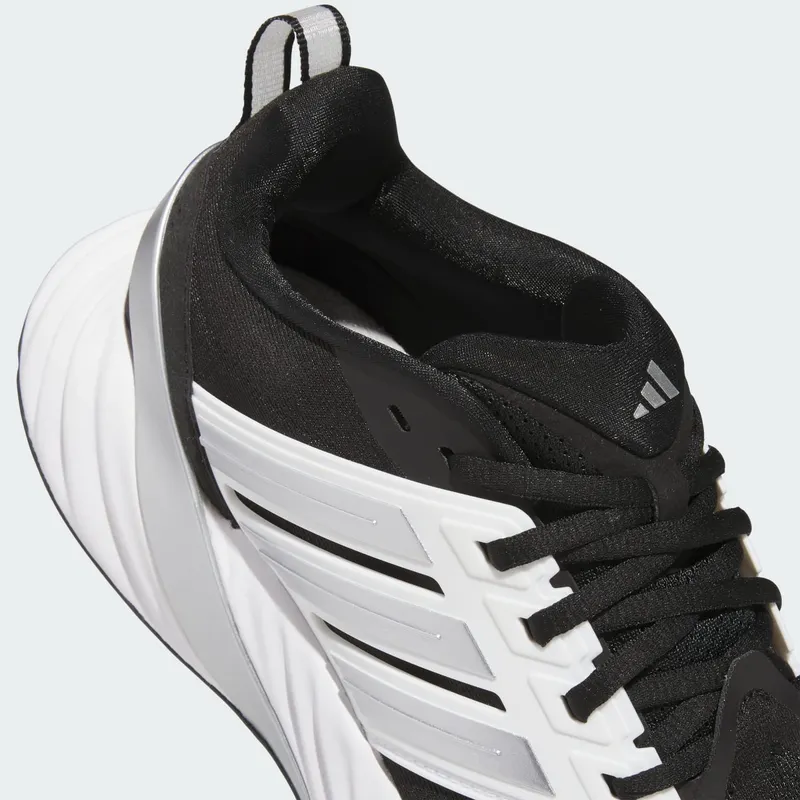 adidas Adipure Glide Black Silver Metallic White (JR4862)