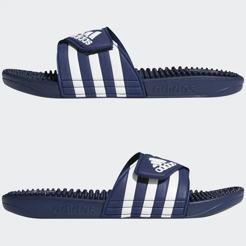 Adidas Adissage Slides Dark Blue / Cloud White / Dark Blue (F35579)