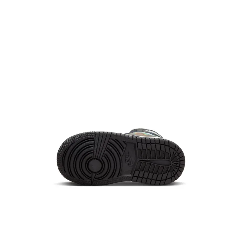 Jordan 1 Mid Baby/Toddler Black (DR9494-001)