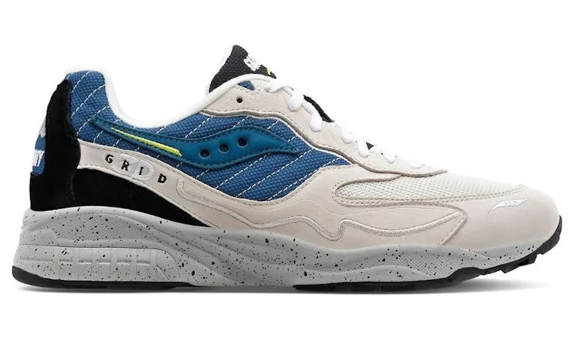 Saucony 3D Grid Hurricane Cream Blue