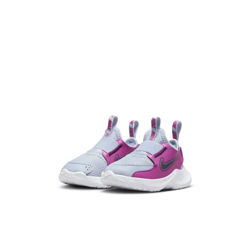 Nike Flex Runner 3 Football Grey Hot Fuchsia White Thunder Blue (FN1478-007)