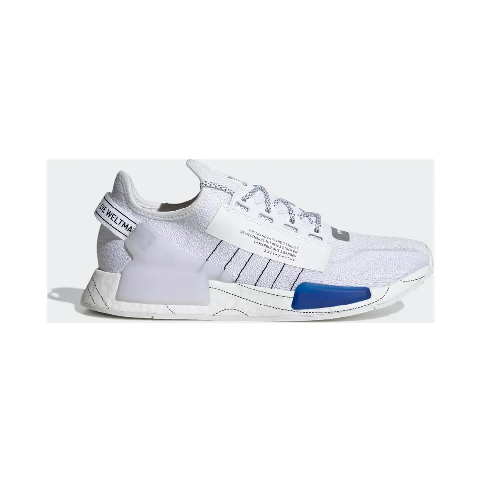 adidas NMD_R1 V2 Schuh Cloud White / Core Black / Bold Blue (GX0544)