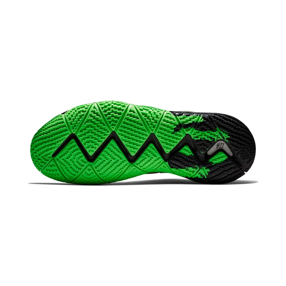 Nike Kyrie 4 “Halloween – BLACK / RAGE GREEN” (943806-012)
