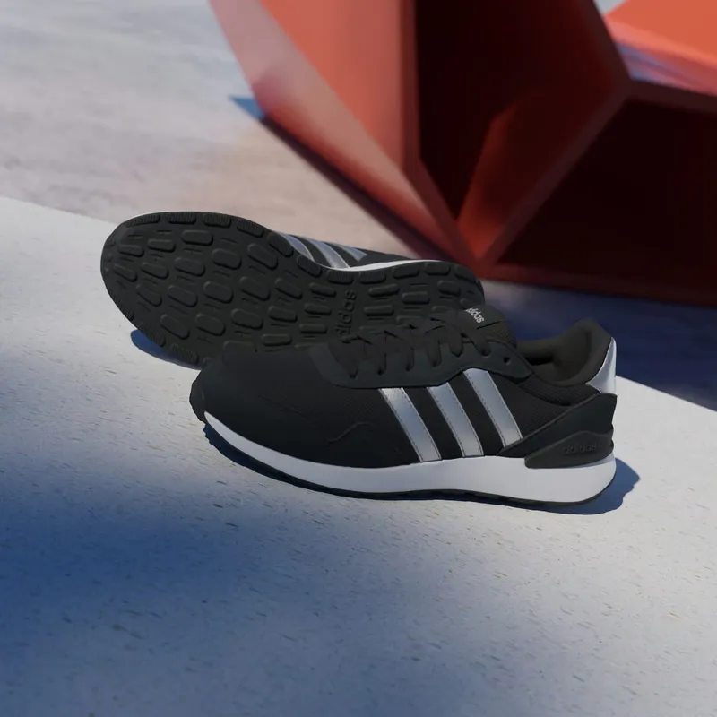 Adidas Run 60s 4.0 Core Black / Silver Metallic / Cloud White (JR6626)