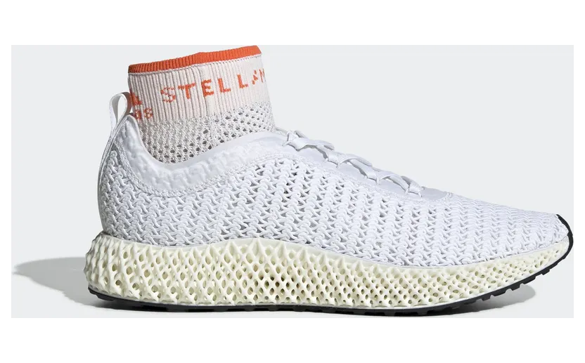 Adidas Stella McCartney x Alphaedge 4D ‘Core White True Orange’ Core White/True Orange/Core Black (G25869)