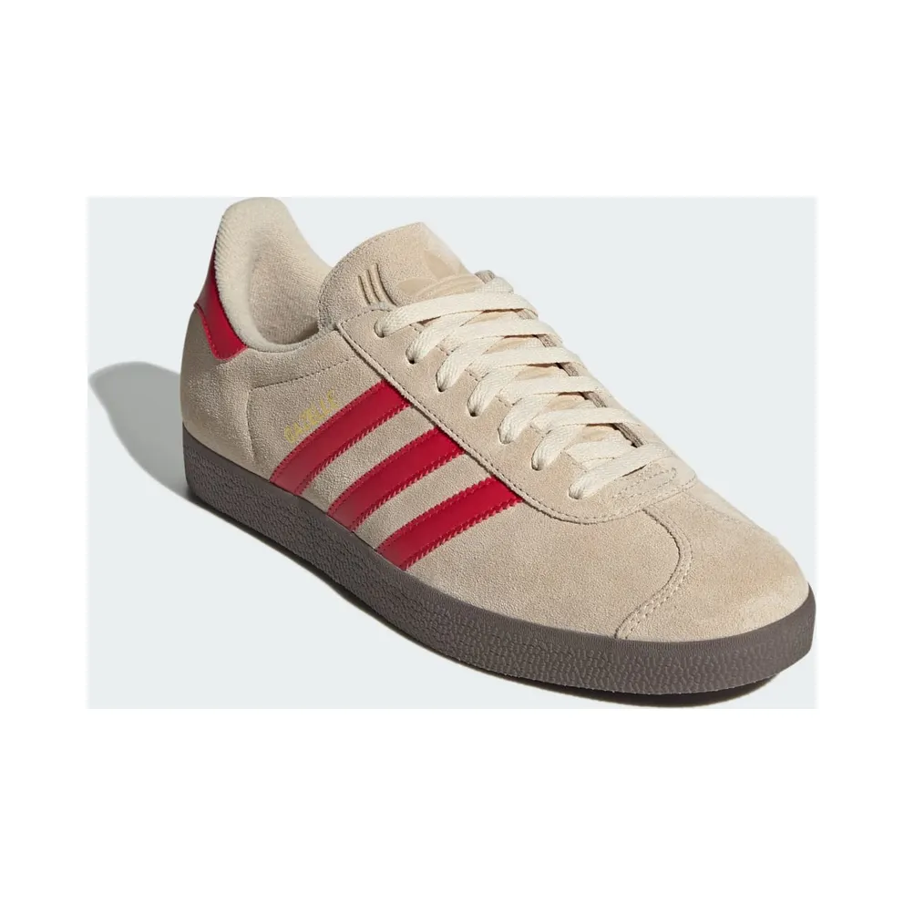 Adidas Gazelle Sand Strata / Better Scarlet / Cloud White (JH5393)
