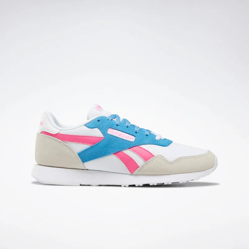 Reebok Royal Ultra Schoenen White / Solar Pink / C.Blue