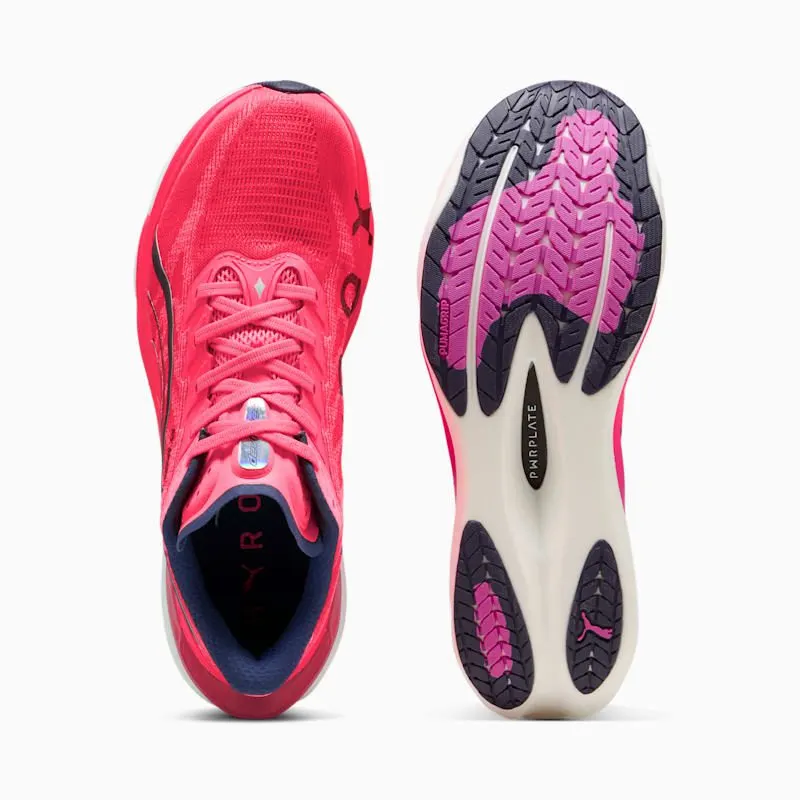 Puma Deviate NITRO 4 PUMA X HYROX White/ Electric Orchid/ Pink (31290601)
