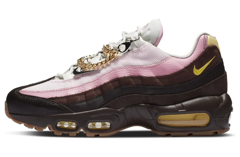 Nike Air Max 95 ‘Cuban Link’ Velvet Brown/Opti Yellow/Light British Tan (CZ0466-200)