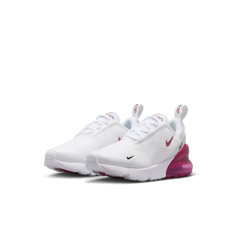 Nike Air Max 270 White / Black / Sweet Beet (AO2372-124)