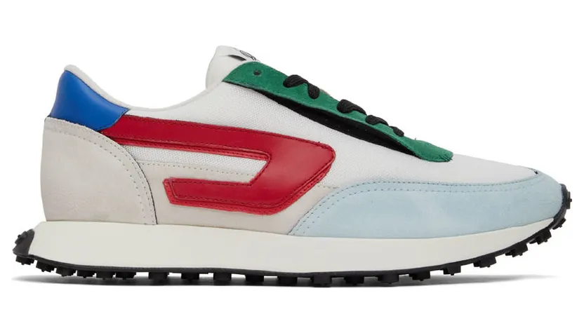 Diesel White S-Racer LC Sneakers (Y02873P4438)