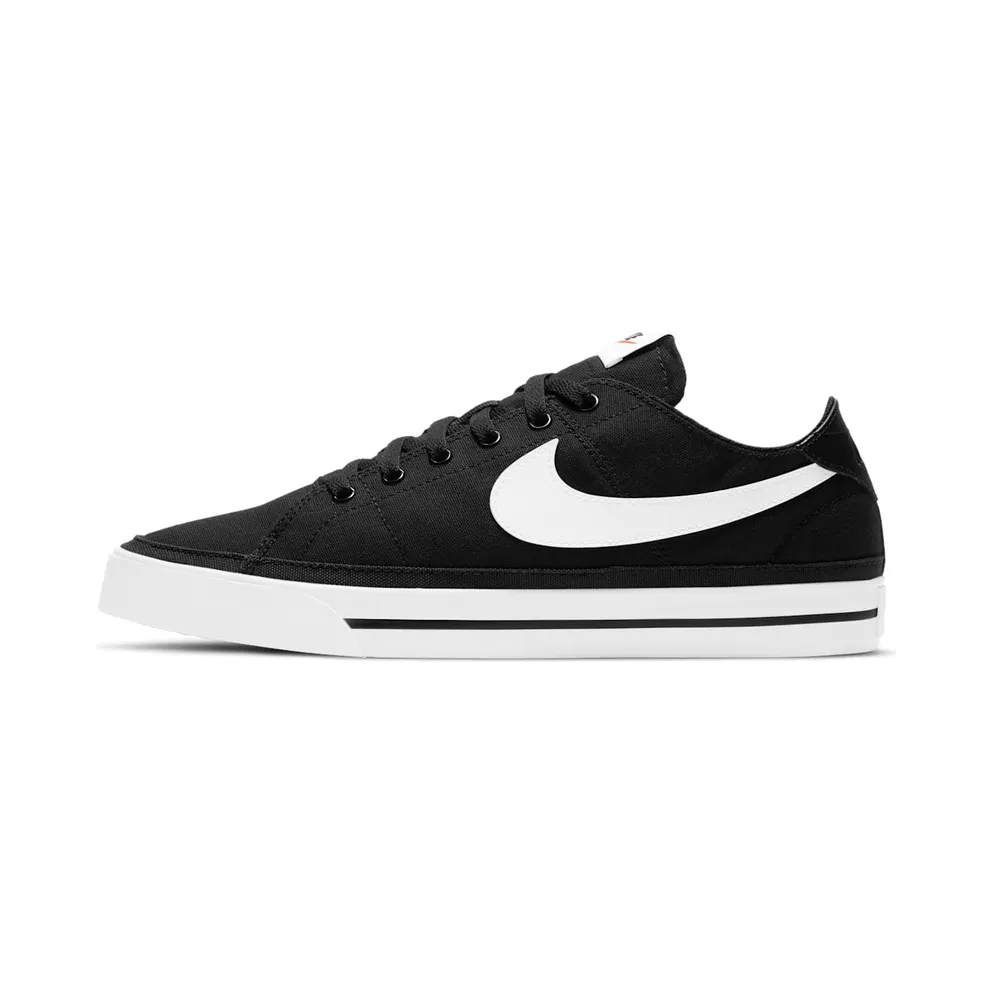 Nike Court Legacy Canvas Black White (CW6539-002)