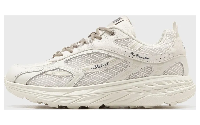 Mercer The Re-Run Max Suede White