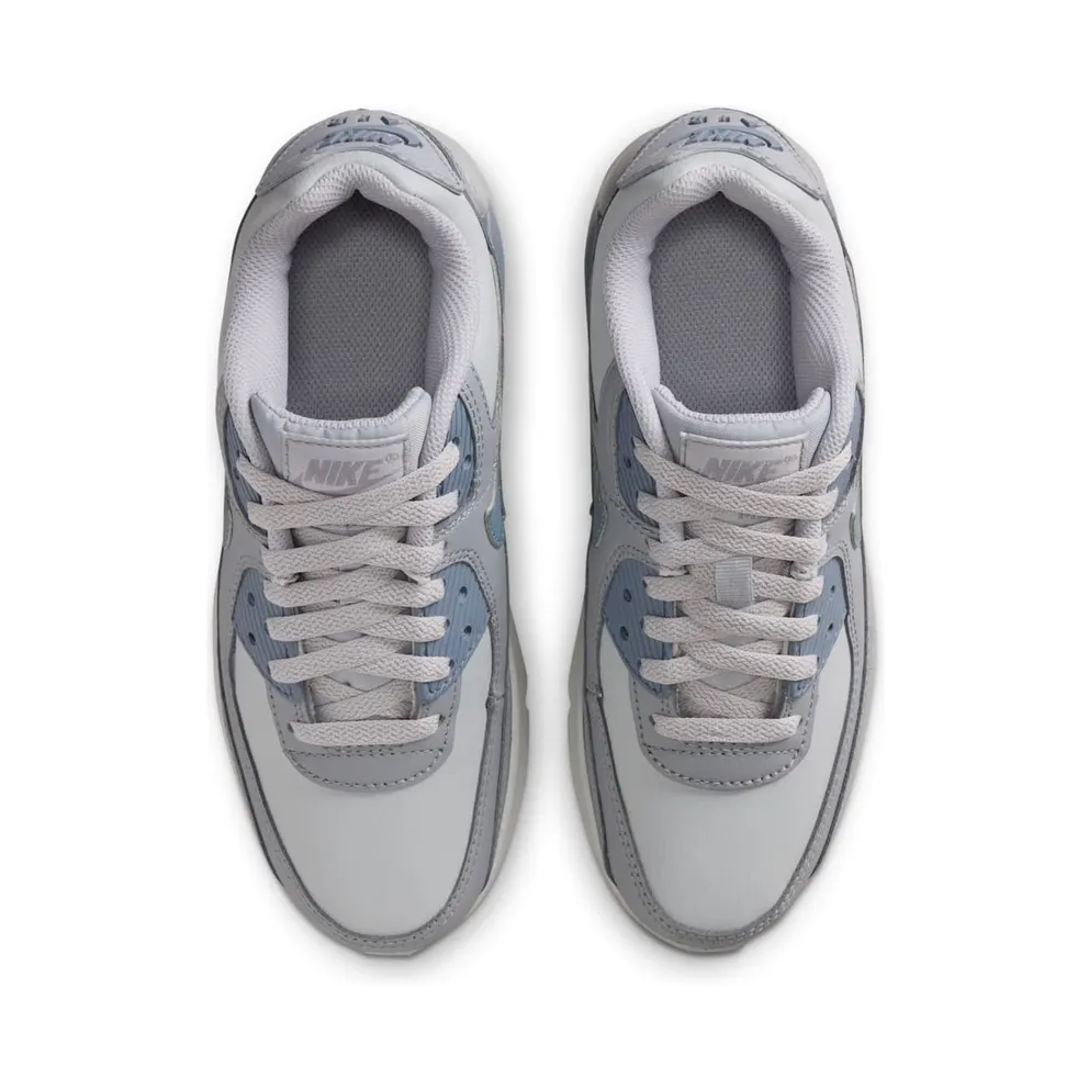 Nike Air Max 90 LTR Wolf Grey Stealth Armory Blue (CD6864-032)
