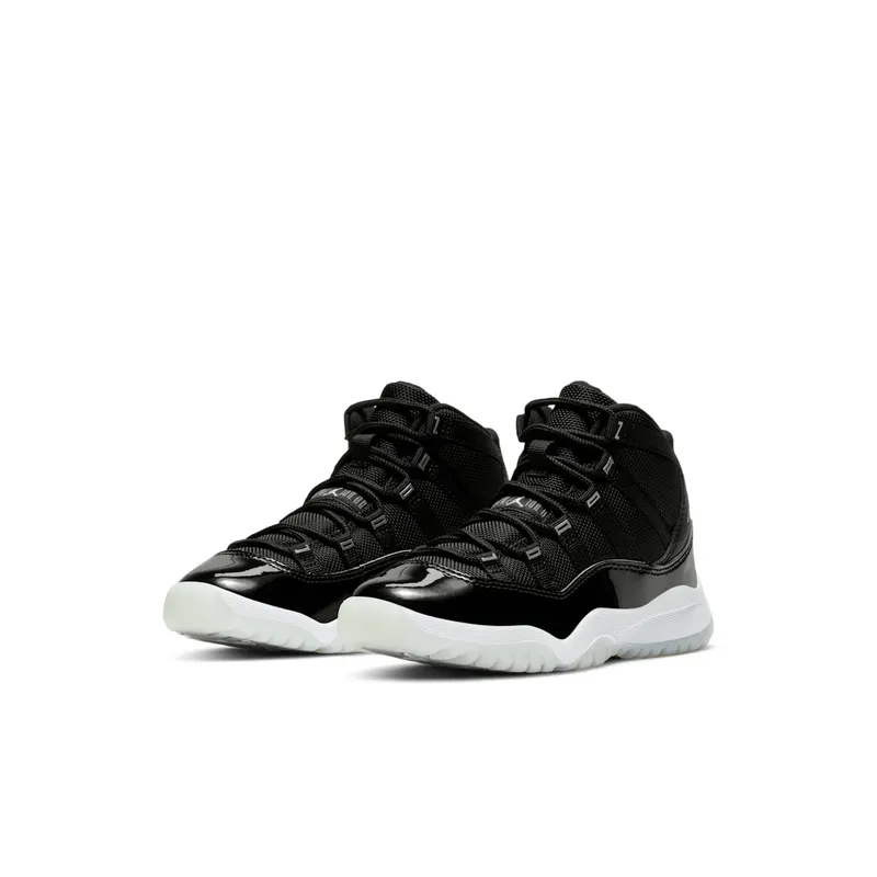 Air Jordan 11 Retro 3/4 Younger Kids’ Black (378039-011)